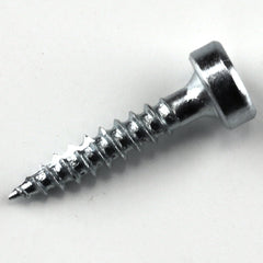 Pocket Hole Screw - #6 Fine - Square Drive - Pan-Head - Zinc