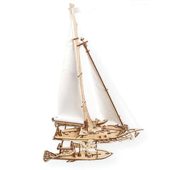 Trimaran Merihobus Sailboat Model Kit