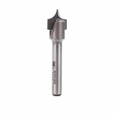 1572 Pointed Round Over Router Bit 1/4" R 1/2" D 1/4" SH