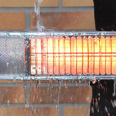 Wall Mounted Electric Outdoor Heater - With Remote