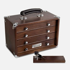 T12-D 4-Drawer Mini Chest- Dark Oak