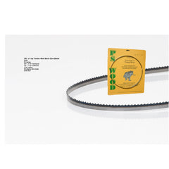 Bandsaw Blade - 116" x 3/8" x .025" x 6 TPI - Positive Claw
