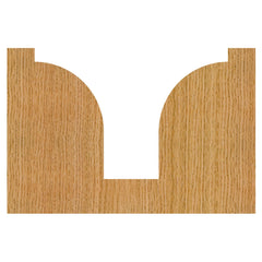 Plunge Roundover Bit w/Plunge Point 5/8" R 1-3/4" LD 1/2" SD 1/2" SH 3" OL 2 FL