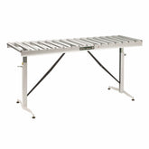 Adjustable Folding Roller Conveyor Table, 66" x 24", HRT-90