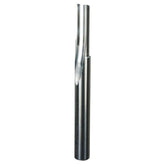 O-Flute Straight Router Bit - 1/4" SH