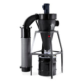 V-System 3000 35-Gallon Cyclone Dust Collector with Stand - HEPA GFM - 3 HP 1 Ph 230V