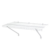 Wire Shelf Kit 24" W x 12" D, White