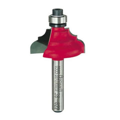 38-622 Classical Cove And Round Router Bit 1/4" SH 1-1/8" D 1/2" CL 5/32" R