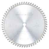 10" x 60T Carbide Tipped Plywood and Laminate Blade, 12 Deg., 5/8" Bore, TCG