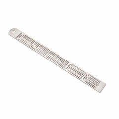 Stainless Steel Cabinetmaker's Rule