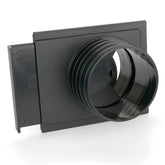 Tapered OD 4" Threaded Blast Gate - 4"