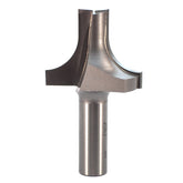 Plunge Roundover Bit w/Plunge Point 9/16" R 1-5/8" LD 1/2" SD 1/2" SH 2-3/4" OL 2 FL