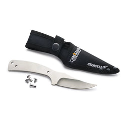 CrossTrail Fixed Blade Knife for Hunting and Fishing - 7" - Unfinished Kit