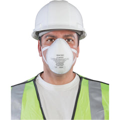 N95 3D+ Valved Mask with 360-Degree Silicone Seal - Medium