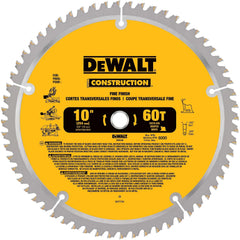 Circular Saw Blade - Construction - Fine Finish - 10" x 60 Tooth