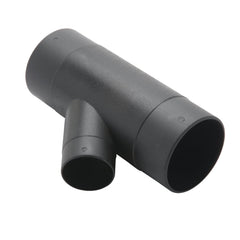 Y-Fitting for Dust Collection System - 4" x 4" x 2-1/2"