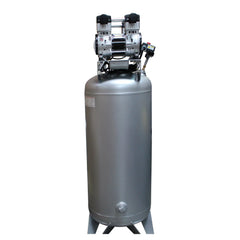 4HP 60 Gallon Oil-Free Steel Tank Air Compressor with Auto Drain Valve