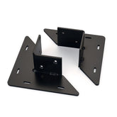 Table Leg Brackets for One Leg - 2-1/2" - 2 Piece Set