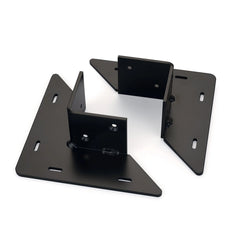 Table Leg Brackets for One Leg - 2-1/2" - 2 Piece Set