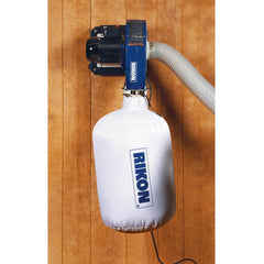Portable Dust Collector with Wall Mount - 1 HP - 2 Micron Bag