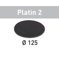Platin 2 D125 Sandpaper Disc, S2000, 15 Pack