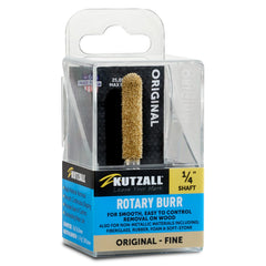 Original Ball Nose Burr, 1/4" Shaft, Fine (1/4" x 1-1/2")