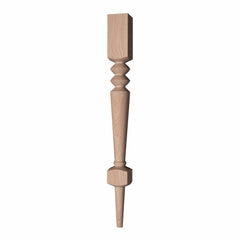 Abaco Island Leg - 35-1/2" x 3-1/2" x 3-1/2"