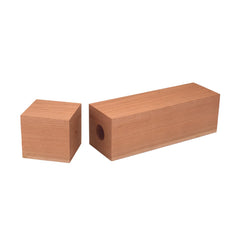 Pre-Drilled Peppermill Blank - 3" x 3"