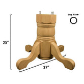 Traditional Table Pedestal Base Kit