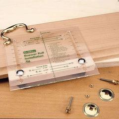 DrillRite Cabinet Door Drawer Pull Drilling Jig