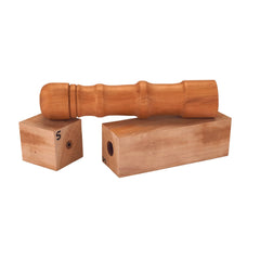 Pre-Drilled Peppermill Blank - 3" x 3"