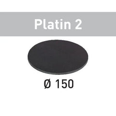 Platin 2 D150 Sandpaper Disc, S400, 15 Pack