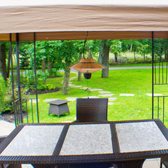 Infrared Electric Outdoor Heater - Hanging - Aluminum Finish