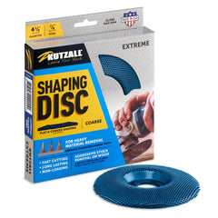 Extreme Shaping Disc - 4-1/2" Diameter - Coarse