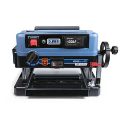15" Benchtop Planer with HCX Helical Cutterhead & Outfeed Tables - 2-1/2 HP