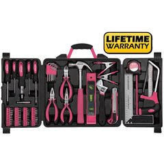 71 Piece Household Tool Kit Pink