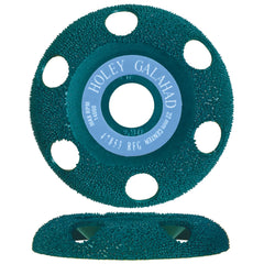 Holey Galahad See Through Disc - 7/8" Arbor - Round - Fine - Green