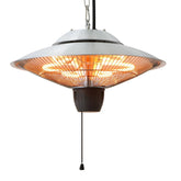 Infrared Electric Outdoor Heater - Hanging - Aluminum Finish