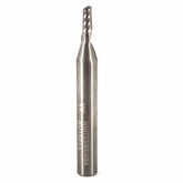 Single O-Flute Upcut Spiral Router Bit - 1/4" SH