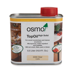 Top Oil - 3056 Clear - Matte - Solvent Based - .5 L