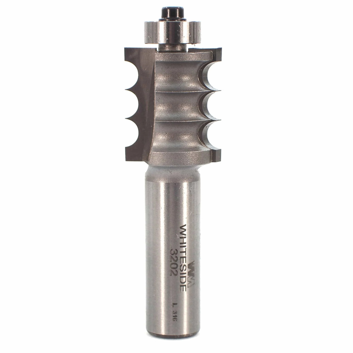 3202 Multi-Beading Router Bit 1/2" SH 1/8" R 7/8" D x 1" CL x 2-3/4" OL