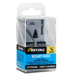 Extreme Taper Burr, 1/8" Shaft, Very Coarse (1/4" x 1/2")