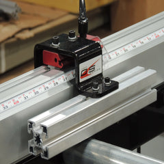 12' Left Mount R-L Read, Fixed Slider