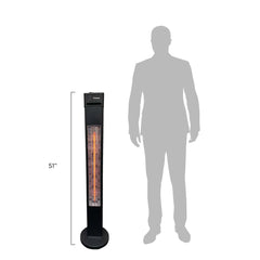 Westinghouse Infrared Electric Outdoor Heater Freestanding