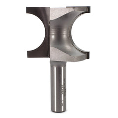 1434A Half Round (Bull Nose) Router Bit 1/2" SH 9/16" R X 1-1/8" Co X 1-1/2" CL 1-15/16" D