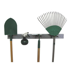 Metal Pegboard Strip Garden Tool Organizer Kit