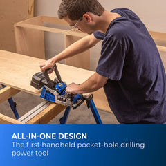 Ionic Drive Rebel Pocket-Hole Joiner Kit - 20V - with 4AH Battery Kit