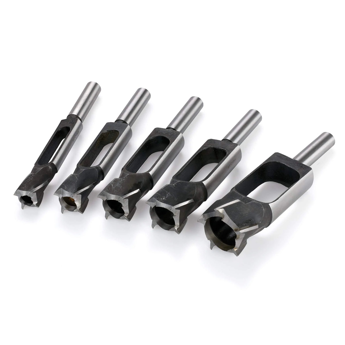 Plug and Tenon Cutter Set - High Carbon Steel - 5 Piece