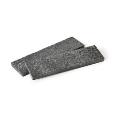 Poly Resin Knife Scales - 3/8" x 2" x 7" - Oyster - Pair