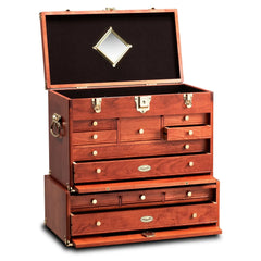 Classic Tool Chest and Base Set in American Cherry